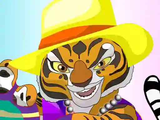 Permainan Kung Fu Panda Master Tigress secara online