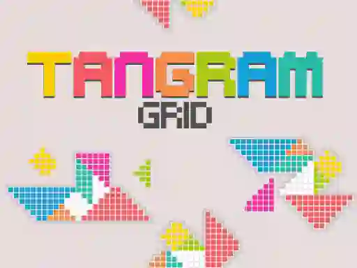 Permainan Tangram Grid secara online
