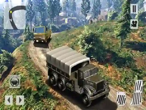 Permainan US OffRoad Army Truck Driver secara online