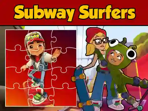 Permainan Subway Surfers Puzzle secara online