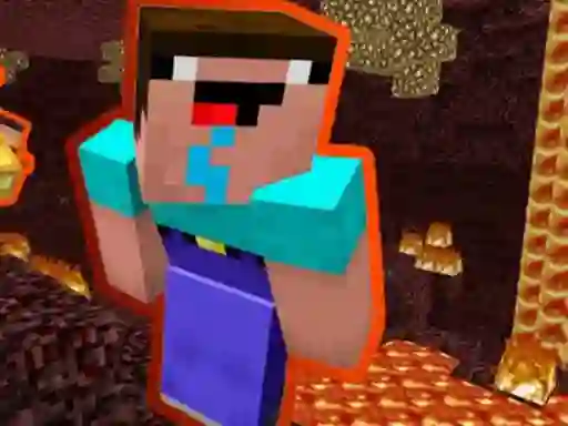 Permainan Noob Parkour: Nether secara online