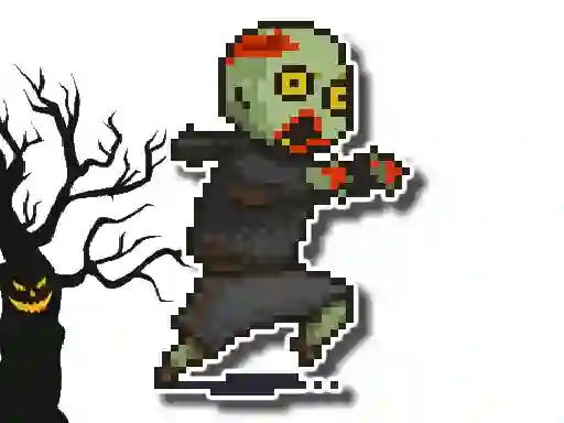 Permainan Halloween Running Adventure secara online