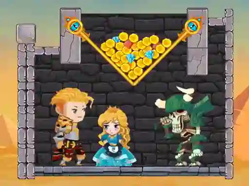 Permainan Hero Rescue Pull The Pin secara online