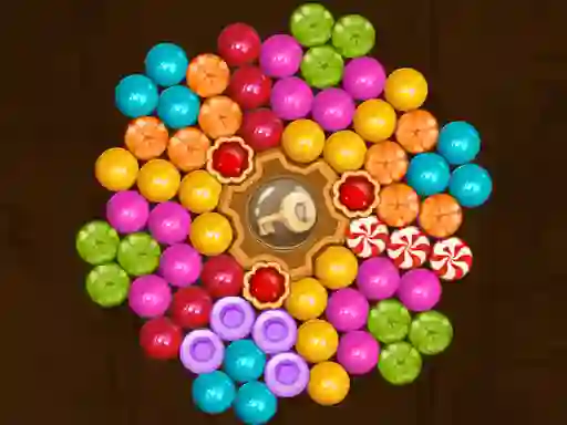 Permainan Candy Bubble Spin secara online
