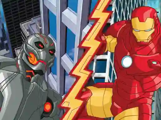 Permainan Avengers Iron Man Rise of Ultron 2 secara online