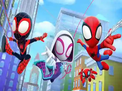 Permainan Spidey and his Amazing Friends Swing Into Action! secara online