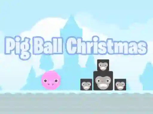 Permainan Pig Ball Christmas secara online