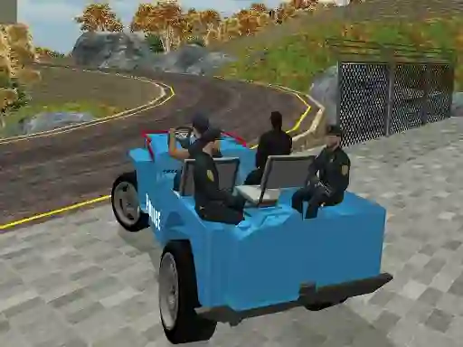 Permainan Vehicle Transport Police Simulator secara online