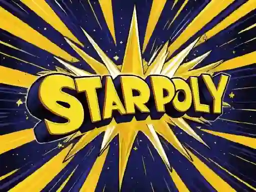 Permainan Star poly secara online