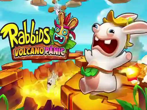 Permainan Rabbids Volcano Panic secara online