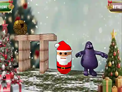 Permainan Santa Claus Grima Monster secara online