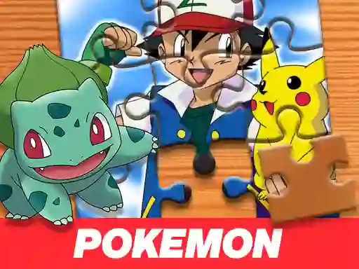 Permainan Pokemon Jigsaw Puzzle secara online