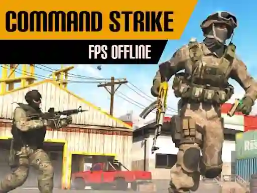 Permainan Command Strike FPS Offline secara online