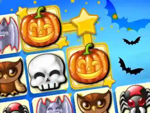 Permainan Halloween Connect secara online