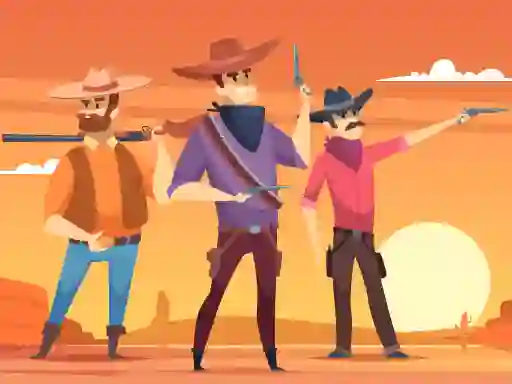 Permainan Wild West Shooting secara online