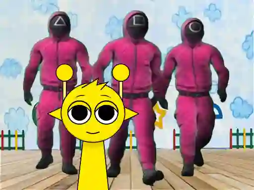 Permainan Sprunki in Squid Game Chamber secara online