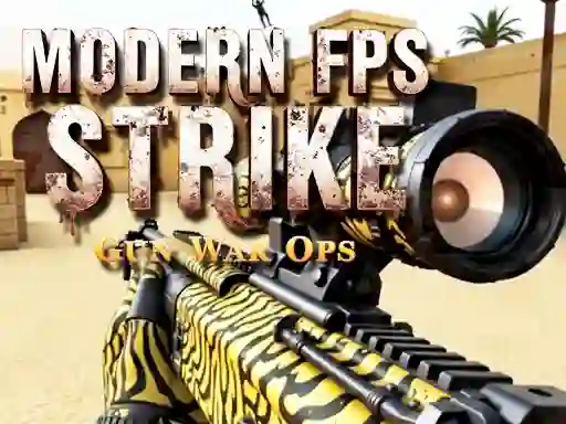 Permainan Modern FPS Strike Gun War Ops secara online