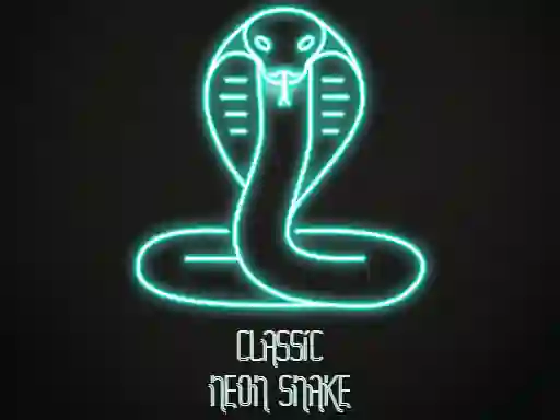 Permainan Classic Neon Snake secara online