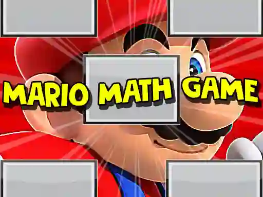 Permainan Mario Math Game secara online