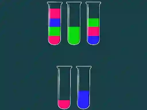 Permainan Water Sorting Color in the bottle secara online