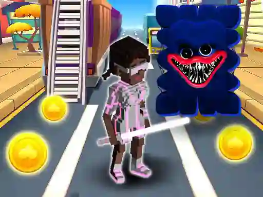 Permainan City Runner 3D.io secara online