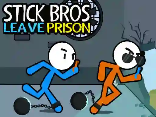 Permainan Stick Bros Leave Prison secara online