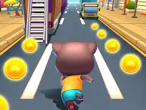 Permainan Paw Puppy Kid Subway Surfers Runner secara online