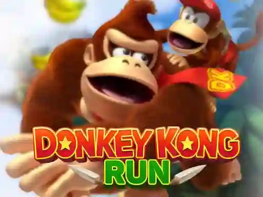 Permainan Donkey Kong Run secara online