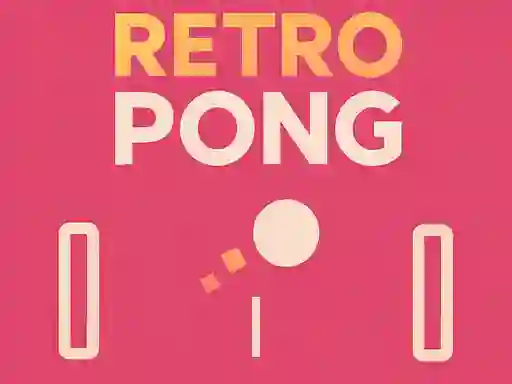 Permainan Retro Pong secara online