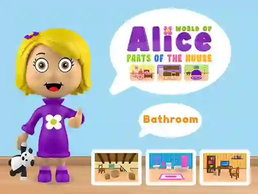 Permainan World of Alice Parts of the House secara online