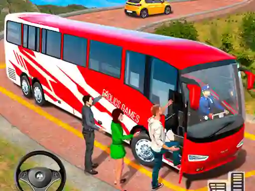 Permainan Modern Bus Simulator New Parking Games secara online