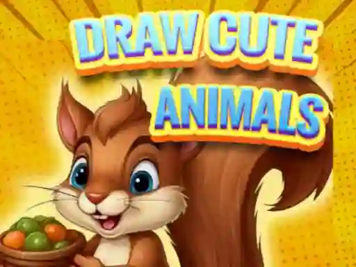 Permainan Draw Cute Animals secara online