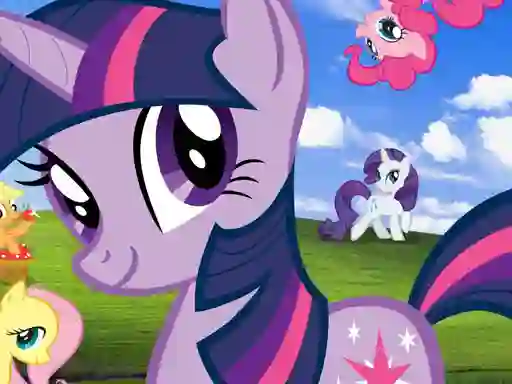 Permainan My Little Pony Slide secara online