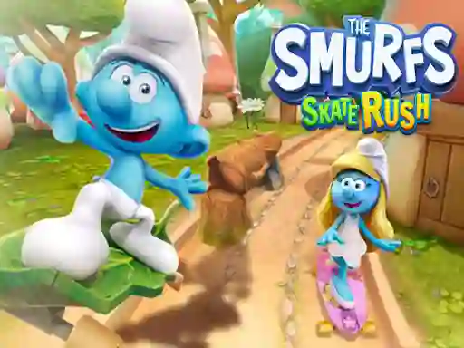 Permainan The Smufrs Skate Rush secara online