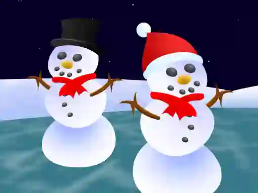 Permainan SnowWars.io secara online