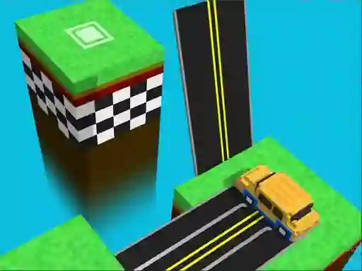 Permainan Blocky Taxy ZigZag secara online