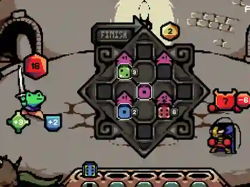 Permainan Die in the Dungeon secara online