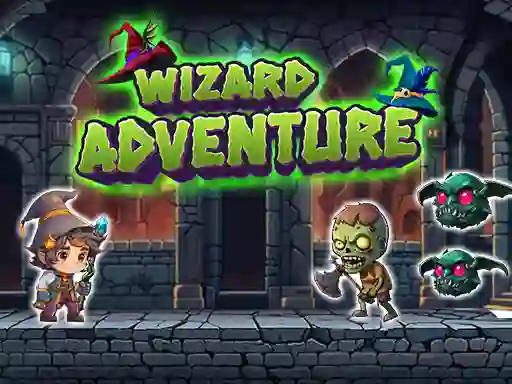 Permainan Wizard Adventure secara online