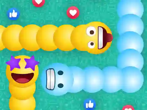 Permainan Social Media Snake secara online