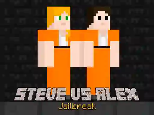 Permainan Steve vs Alex Jailbreak secara online