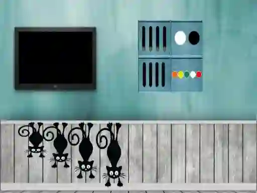 Permainan Kitty House Escape secara online