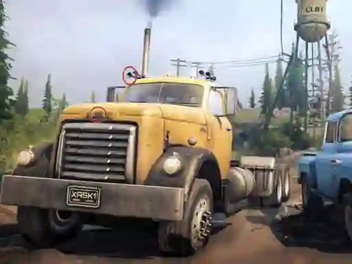 Permainan Offroad Trucks Differences secara online