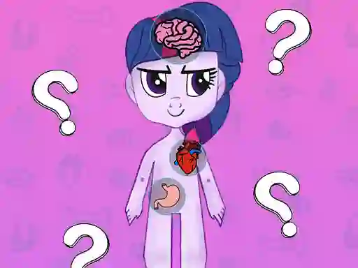 Permainan My Little Pony Learning The Body secara online