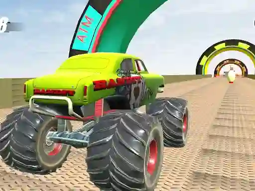 Permainan Monster Truck Extreme Stunts secara online