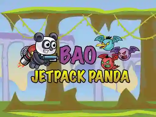 Permainan Jetpack Panda Bao secara online