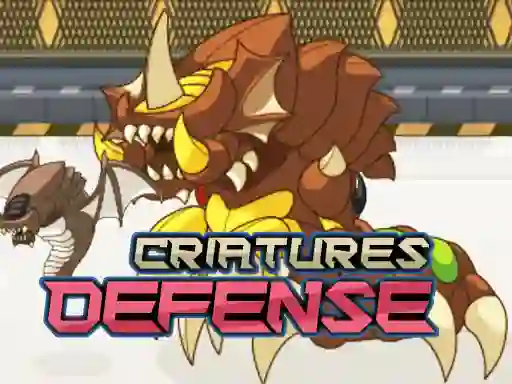 Permainan Criatures Defense secara online
