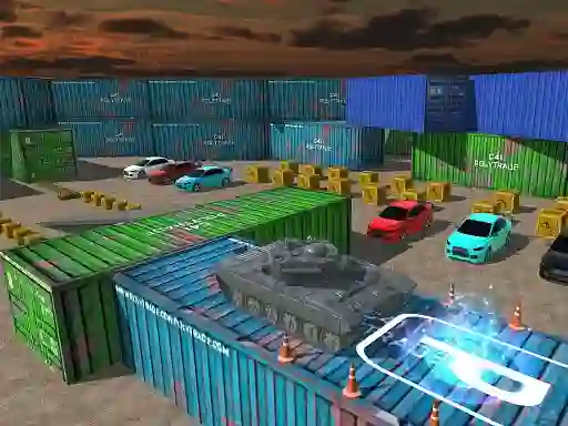 Permainan Tank Parking 3D Sim secara online