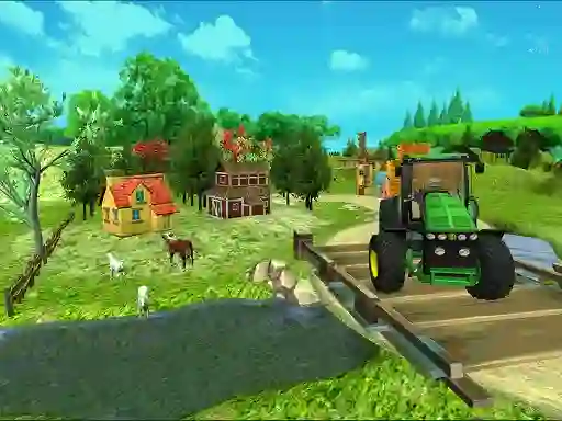 Permainan Cargo Tractor Farming Simulation Game secara online