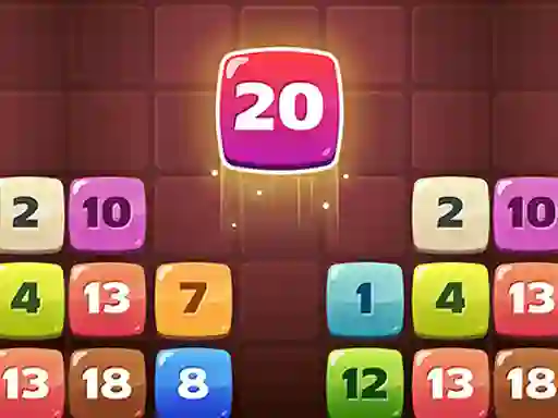 Permainan Number Merge 2048 secara online