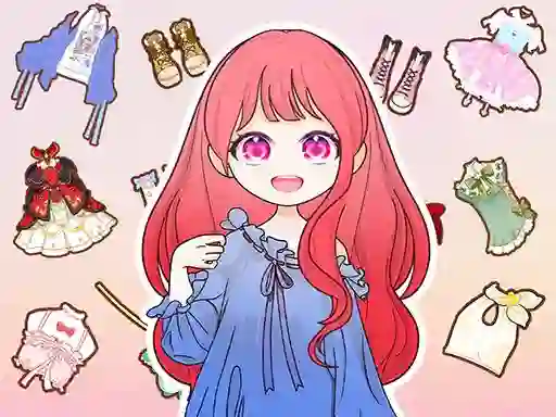 Permainan Dress Up Sweet Doll secara online